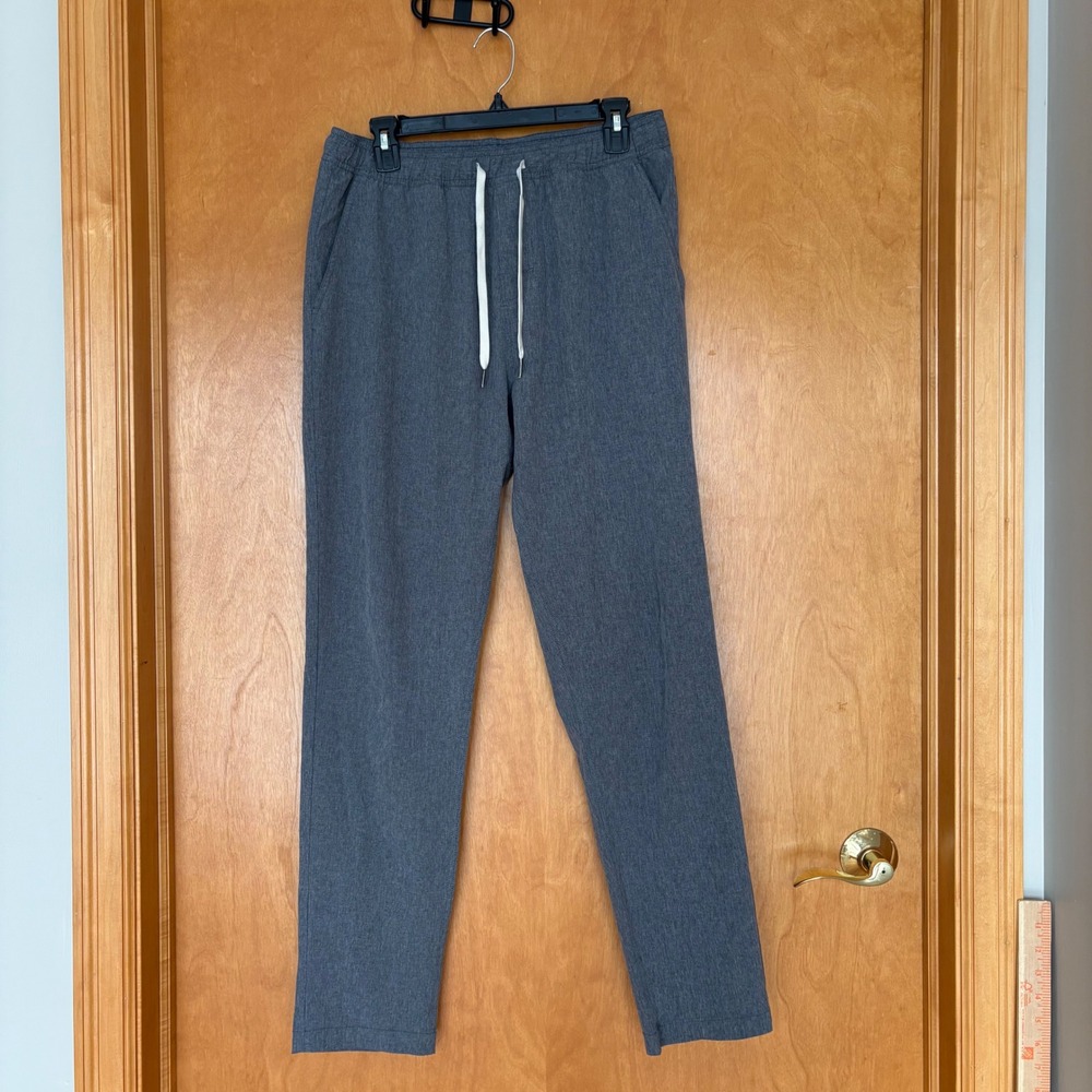 Fair Harbor Men's Performance Drawstring Pants Charcoal‎ Grey Size L